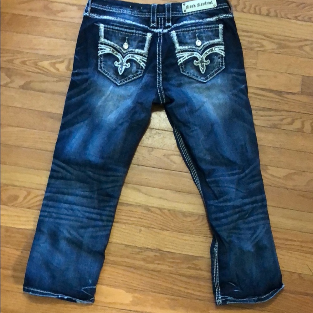 Rock Revival Capri Jeans